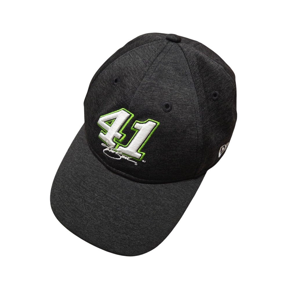 New Era 9TWENTY Kurt Busch 41 NASCAR Hat Womens Grey Adjustable Strapback Cap